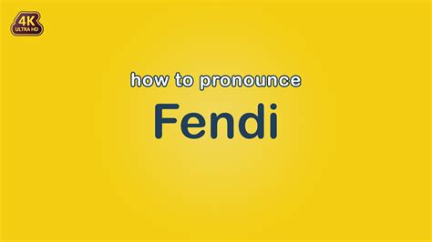 how to pronounce fendi sound.